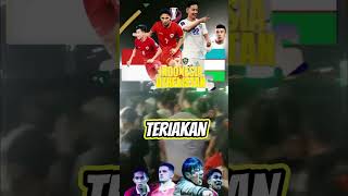 Terus Semangat Timnas GARUDA-Ku Terbang Tinggi walau ada Komedi eforia nobar Indonesia VS Uzbekistan