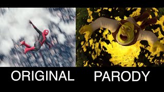 SPIDER-MAN: NO WAY HOME Side-by-Side w/ SHREK