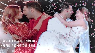 彡Varia adorable moments from Kalank promotions | Part 3 | Varia VM | Kalank