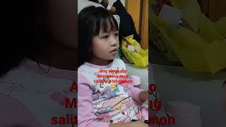 She can speak tagalog and hiliganon,so cute😍🥰#trending #video #shortvideo #viral #viralvideo #cute