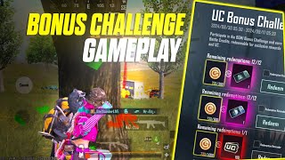 UC BONUS CHALLENGE | SERVER HACKER IN OUR MATCH | WWCD ?? REDEEM 2000 UC💸 BGMI