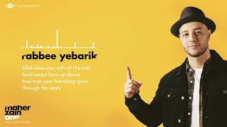 Maher Zain   Rabbee Yebarik English   Vocals Only   بدون موسيقى   Official Lyric Video   YouTube