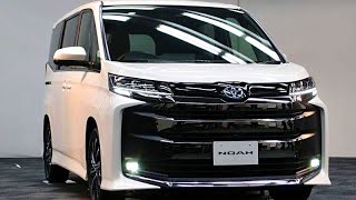 2022 Toyota Noah Hybrid Luxury Minivan - Interior and Exterior Features - 2022 Toyota Voxy