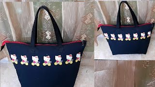 خياطه حقيبه الرضع سهلة وبسيطةSewing a baby bag is easy and simple  👶♥️