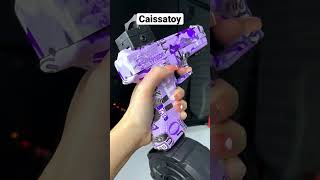 How about take this to school?😈 #gelblaster #glock #splatter #purple #caissatoy #viralshorts #fypシ