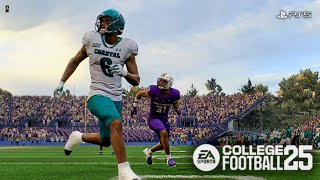 College Football 25: Coastal Carolina vs. James Madison (PS5) (FULL GAME)