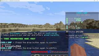 PLAYING MINECRAFT SERVER.... WITH XRAY