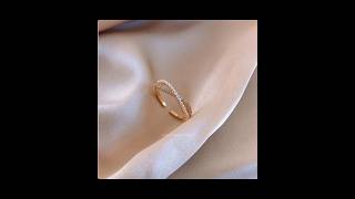 Simple gold rings #goldring #simpleringdesign