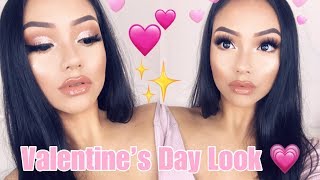 SUPER EASY AND WEARABLE VALENTINE'S DAY MAKEUP TUTORIAL | LOVEEMANDA