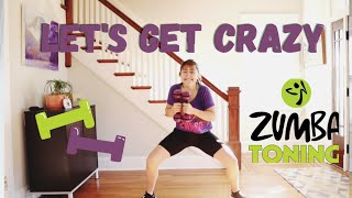 Let's Get Crazy by Don Omar, Lil Jon || Triceps/Abs ||  ZIN 101 || Zumba Toning with NikkiFit