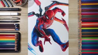 Drawing Marvel's Spider-Man 2 (Peter Parker) | Fame Art