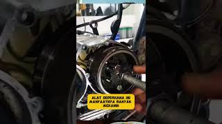 Alat ini mempermudah Mekanik merakit mesin motor