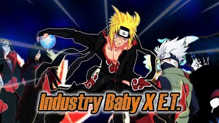 Naruto Badass Moments Edit  🔥 Ft. Industry Baby X E.T.