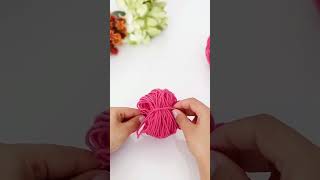 بلدی پوم پوم درست کنی؟#pompom#crochethat