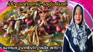 cara membuat mie sagu kuah khas pontianak