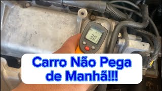 Diagnóstico, Fiat Palio Com o Motor Com Dificuldade Para Pegar de Manhã!!!