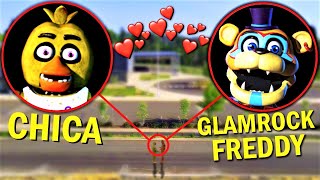 Drone Catches GLAMROCK FREDDY and CHICA From FNAF SECURITY BREACH!! *FREDDY FAZBEAR’S PIZZA*