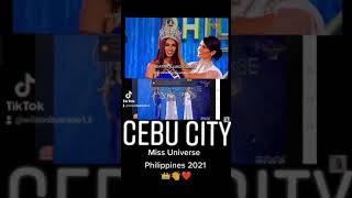 Miss Universe Philippines 2021 is CEBU CITY - Beattrice Luigi Gomez !! 👑👏❤️