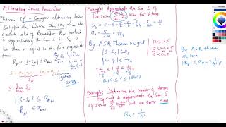 Alternating Series Test part 2