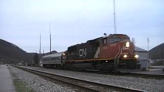 Canadian National 5740 Leads Inspection Train