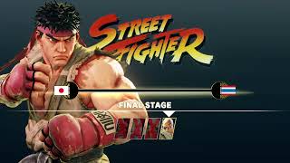 Street Fighter V Ryu Gameplay 1 on PS4