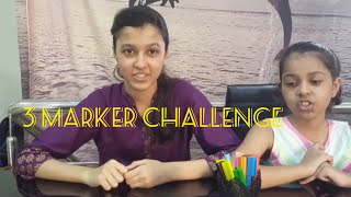 3 "marker challenge" with Maria and hiba