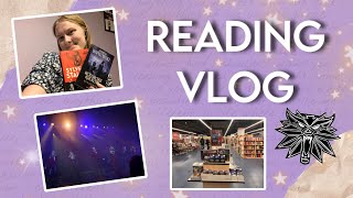 🐺✨📖 Oczami Karoli, koncert Accantusa, Maja poznaje Wiedźmina, a nowy wychodzi 📖✨🐺 | READING VLOG