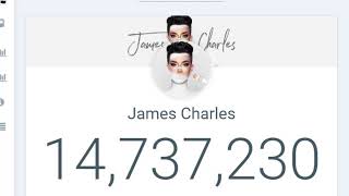 James Charles losing subscribers Fast YES