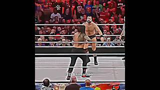 Roman Reigns defeat 🔥 Drew Macltyre #shorts #wwe