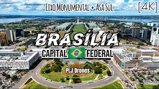 162 - 4K - Drone - Brasília - Capital Federal #brasilia #capitalfederal #cidadesbrasileiras #cidades