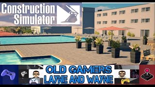 Construction Simulator HOTEL Complex Week Day Stream December 11th Let's Play