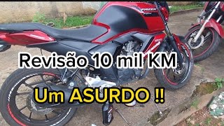 Revisão De 10 mil KM da Yamaha Fz15 vale a pena ? Um absurdo de caro. Assista !!