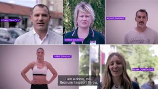 I am a donor, too. Because I support Serbia - case study video (English title)