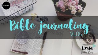 Bible Journaling com o Kit A Minha Bíblia é Linda