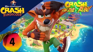 Crash Bandicoot: on the run play through | Fake Crash makes cash