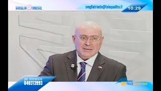 1/7/2018: Roberto Giurastante a Sveglia Trieste.