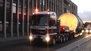 MAN TGA "Max Goll" Schwertransport in Braunschweig