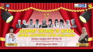 Highlight Lomba Bertutur Antar SD Se-Kota Bukittinggi Dalam Rangka HUT RI Ke-79