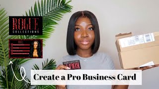 How To Create a Business Card Step-by-Step Tuorial | Very BEGINNER Friendly and DETAILED