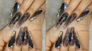 GLITTER BUTTERFLY NAILS 2020 | THERMAL NAIL ART | GLOW IN THE DARK BUBBLE NAILS | NAILS FASCINATION