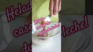 👉https://youtu.be/uA_i6Ro6C-0 🥰 #recetas #helado #casero #postre #reposteria #facil #crema #como