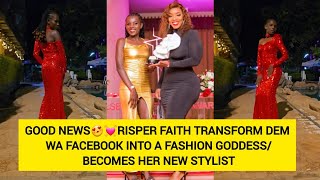 GOOD NEWS😍💓RISPER FAITH TRANSFORM DEM WA FACEBOOK INTO A FASHION GODDESS/ BECOMES HER NEW STYLIST