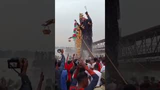 Boro maa visarjan 2023||#kalipuja#naihatikalipuja2023 #naihatiboroma #viral #shorts