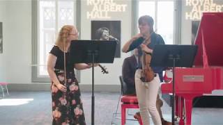 Nicola Benedetti and Emily Play Bach Double Violin Concerto | Make-A-Wish UK