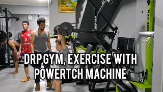 DRP GYM,  EXERCISE WITH SQUAT MACHINE