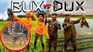 2v2 DEER vs DUCK Hunting FLAIR'S NEW LEASE! (Catch Clean Cook)