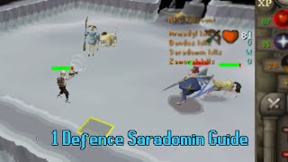 Pure Solo Saradomin Flicking Guide (1-45 Defence)