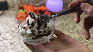 අයිස් ක්‍රීම් || Homemade easy Ice Cream