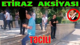 Prezident admistirasyasın qarşısında aksiya - PAYLAŞIN