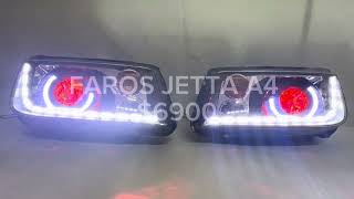 Faros jetta A4 modificados